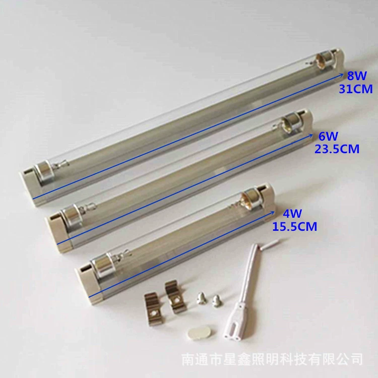 Ультрафиолетовая дезинфекционная лампа Xingxin для дома, бактерицидная лампа-трубка, удаляет клещей и запахи, для детских садов и клиник, озоновая ультрафиолетовая лампа