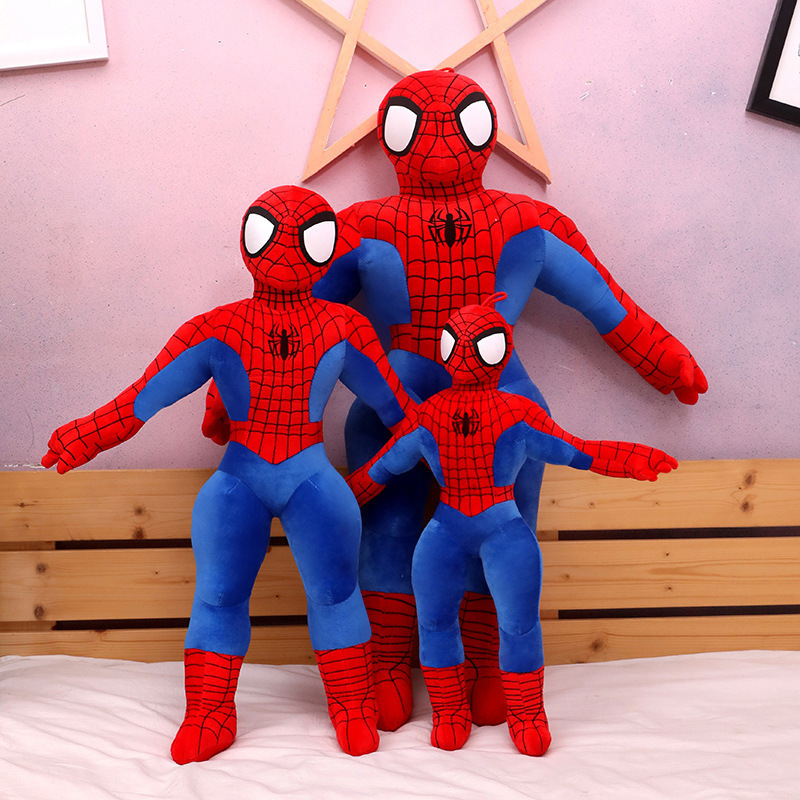 Spider-Man Plush Toy Avengers Doll Boy Doll Birthday Gift Foreign Trade Doll Machine Redemption Spider-Man Plush Toy Avengers Doll Boy Doll Birthday Gift Foreign Trade Doll Machine Redemption