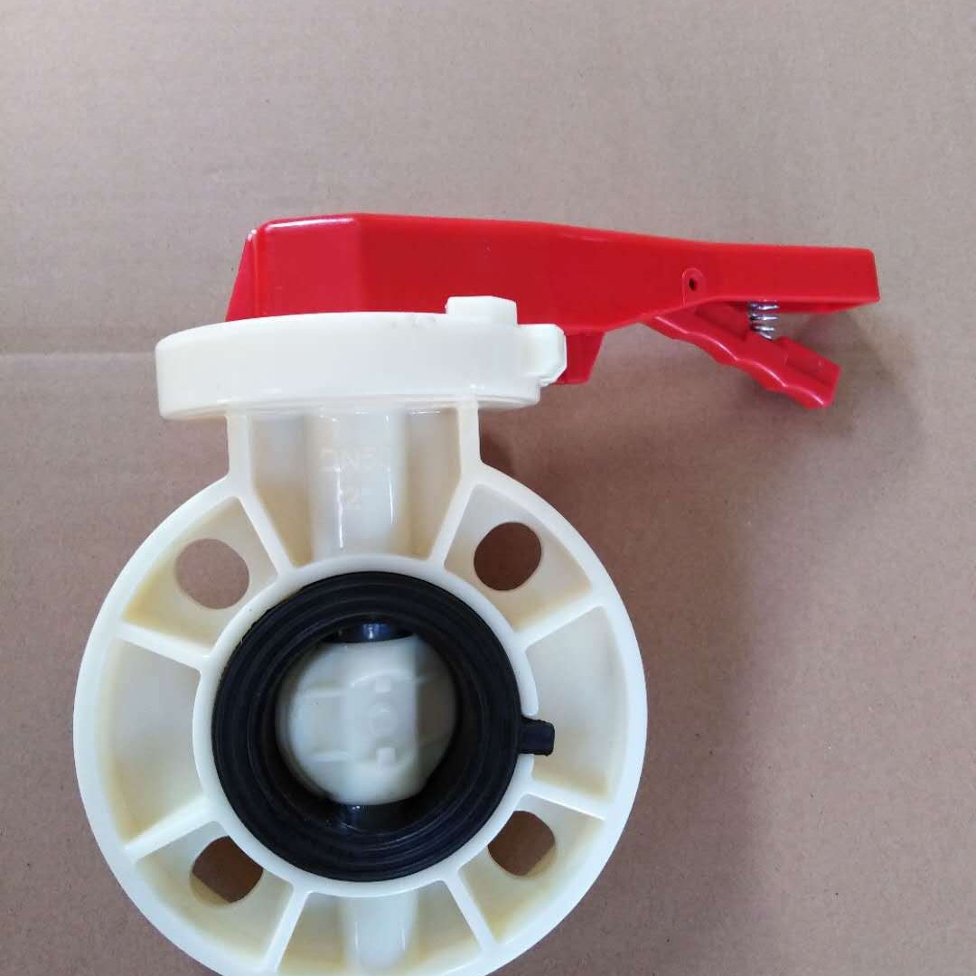 供应ABS手柄蝶阀 手动对夹蝶阀 快装蝶阀 D71X-10S DN50 67元