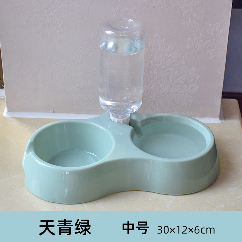 일반 녹색 일체형 이중 그릇