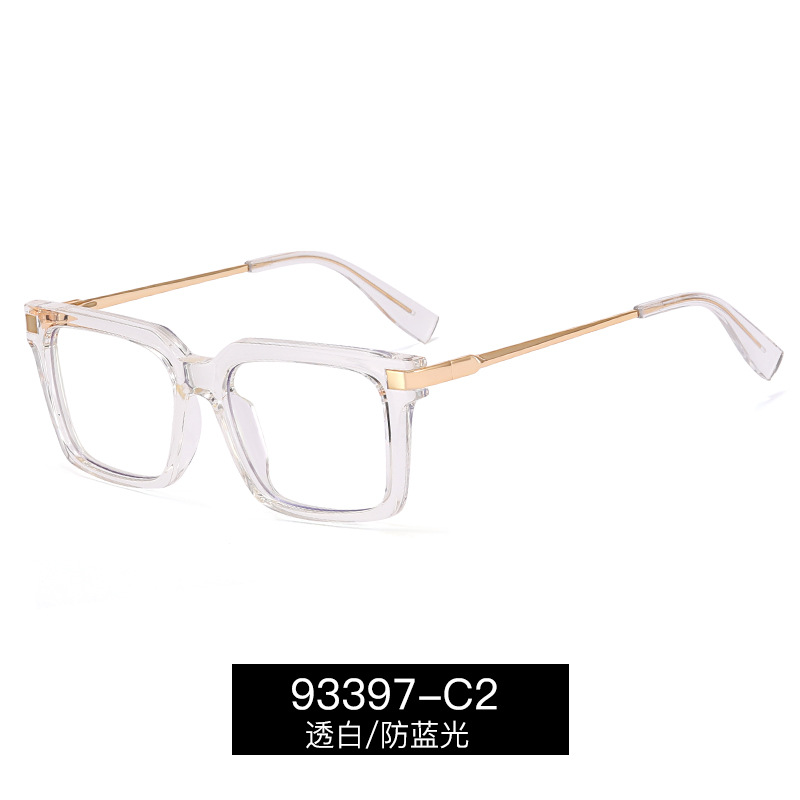 Montura Ultraligera de Gafas Retro Anti Luz Azul de TR90 y PC con Protección UV