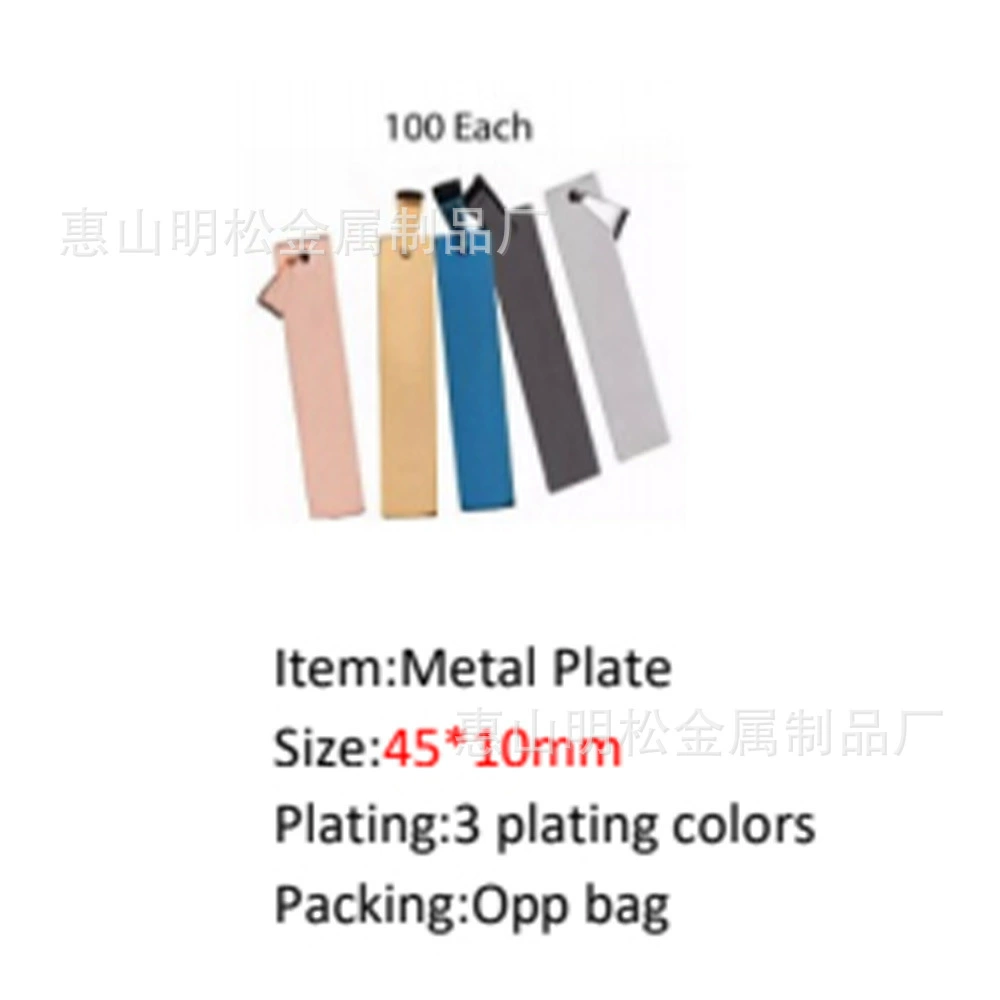 Плоская прямоугольная собака из нержавеющей стали против потери