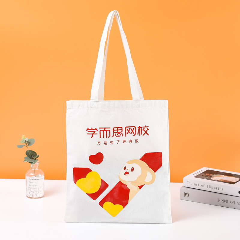 节日礼品手提棉布袋批发幼儿园动漫棉布袋斜挎帆布包制作环保布艺