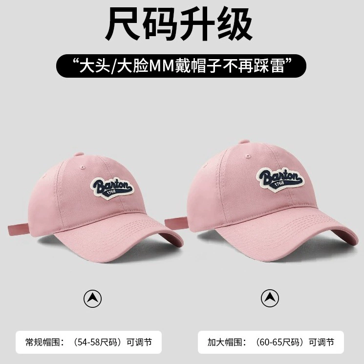 Big baseball cap, sun protection, American style