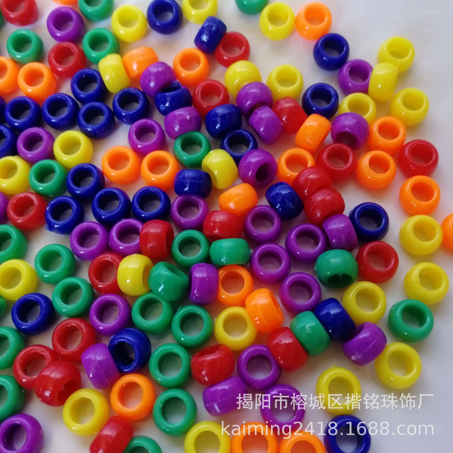 6*9mm����ѷ���� �����������Ͱ�� �ɹ�ŷ�� Pony Beads
