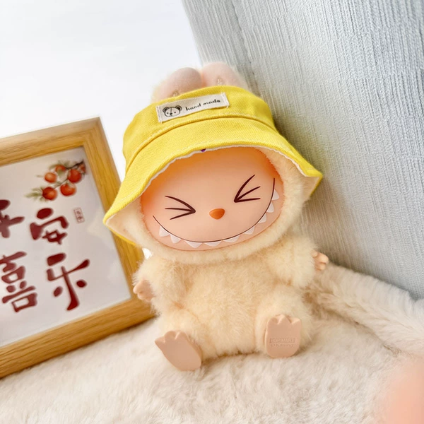 Bright yellow hand hat