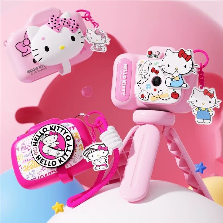 Hellokitty Children's Camera Can Take Photos and Videos, Girls' Toys, Birthday Gifts, Sanrio Camera Hellokitty Children's Camera Can Take Photos and Videos, Girls' Toys, Birthday Gifts, Sanrio Camera
