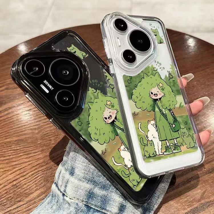 Nuevo adecuado para Huawei mate60Pro funda para teléfono móvil P70pro Honor 100pro/NOVA12/p40 lindo 11