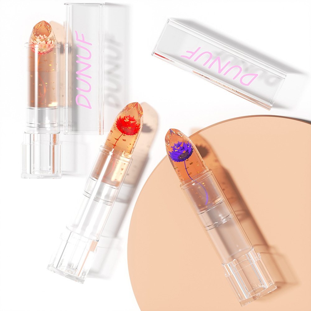 Check out DUNUF Dried Flower gold foil jelly color-changing Lipstick! Link Disclaimer - For Foreign trade only undefined
