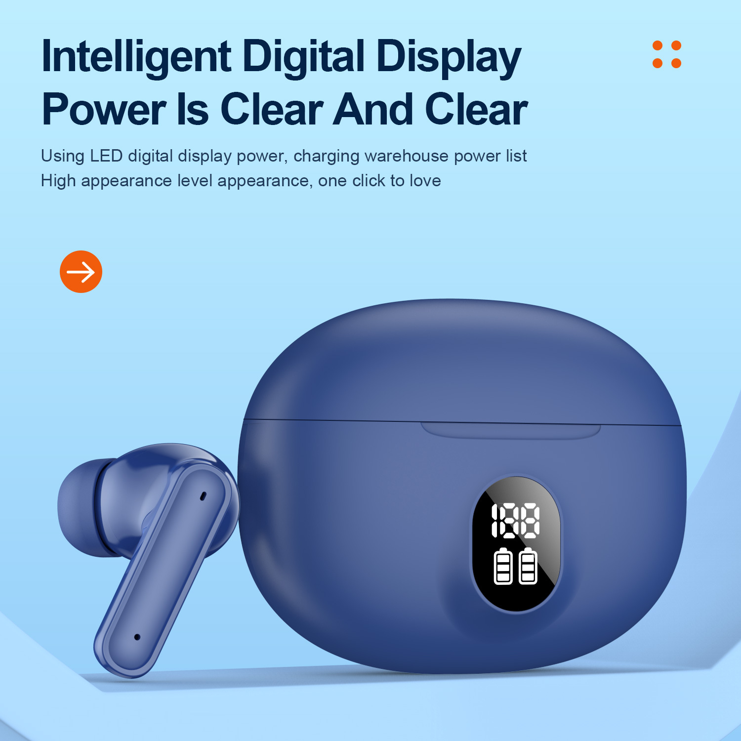 Private model new F04 noise cancelling Bluetooth earphones, sports waterproof true stereo TWS wireless earphones ANC_voghion.com