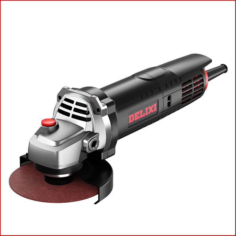 德力西角磨机多功能切割机大功率家用手砂轮手磨机抛光打磨磨光机