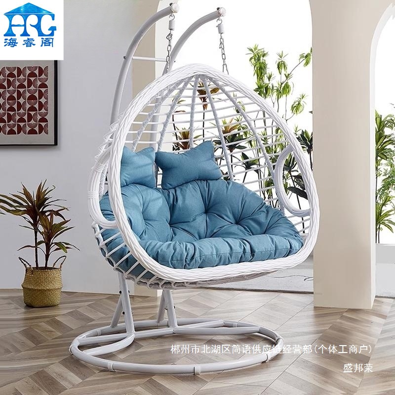Fábrica directa silla de hamaca casera nido de pájaros balcón silla de cuna silla de caña silla columinar silla de hamaca perezosa