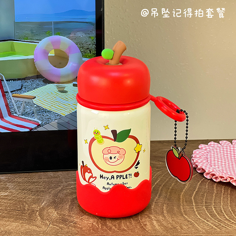 小巧直饮水杯女生可爱便携式高颜值保温杯学生316不锈钢迷你卡通|undefined
