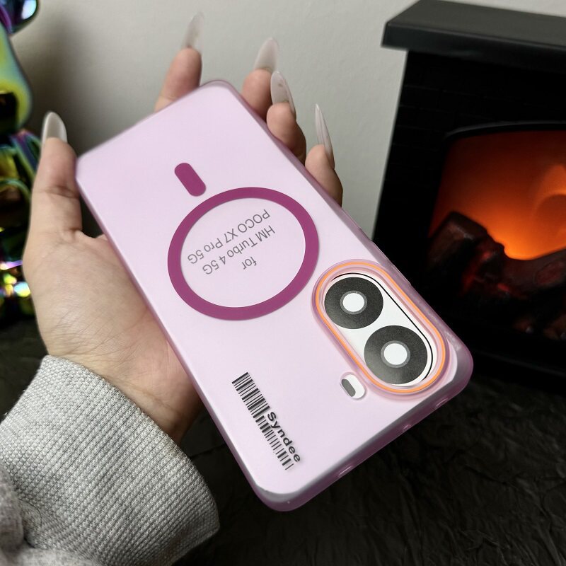 Soft gauze skin-like ice mist magnetic suction suitable for Redmi Turbo5MAX fashion mobile phone case Turbo4PRO ultra-thin hard case