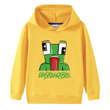 儿童青蛙连帽衫长袖帅气运动衫男女童春秋款童装潮流休闲爆款新款