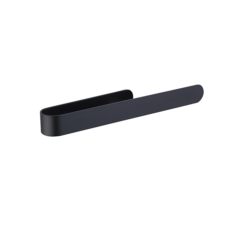 北欧304不锈钢免钉毛巾钩浴室卫生间毛巾杆厕所免打孔毛巾架挂件