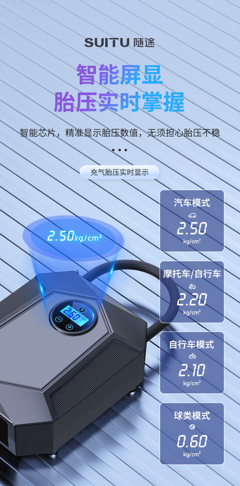 Car Inflator Portable Car Inflator Electric Car Tire High Pressure Inflator Factory