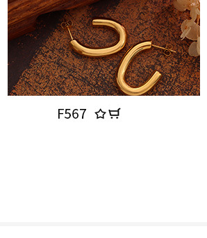 fashion hollow geometric ring necklace bracelet set titanium steel 18K gold plated jewelry