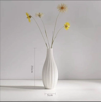 Ceramic fresh modern white decorations for living room, home decor