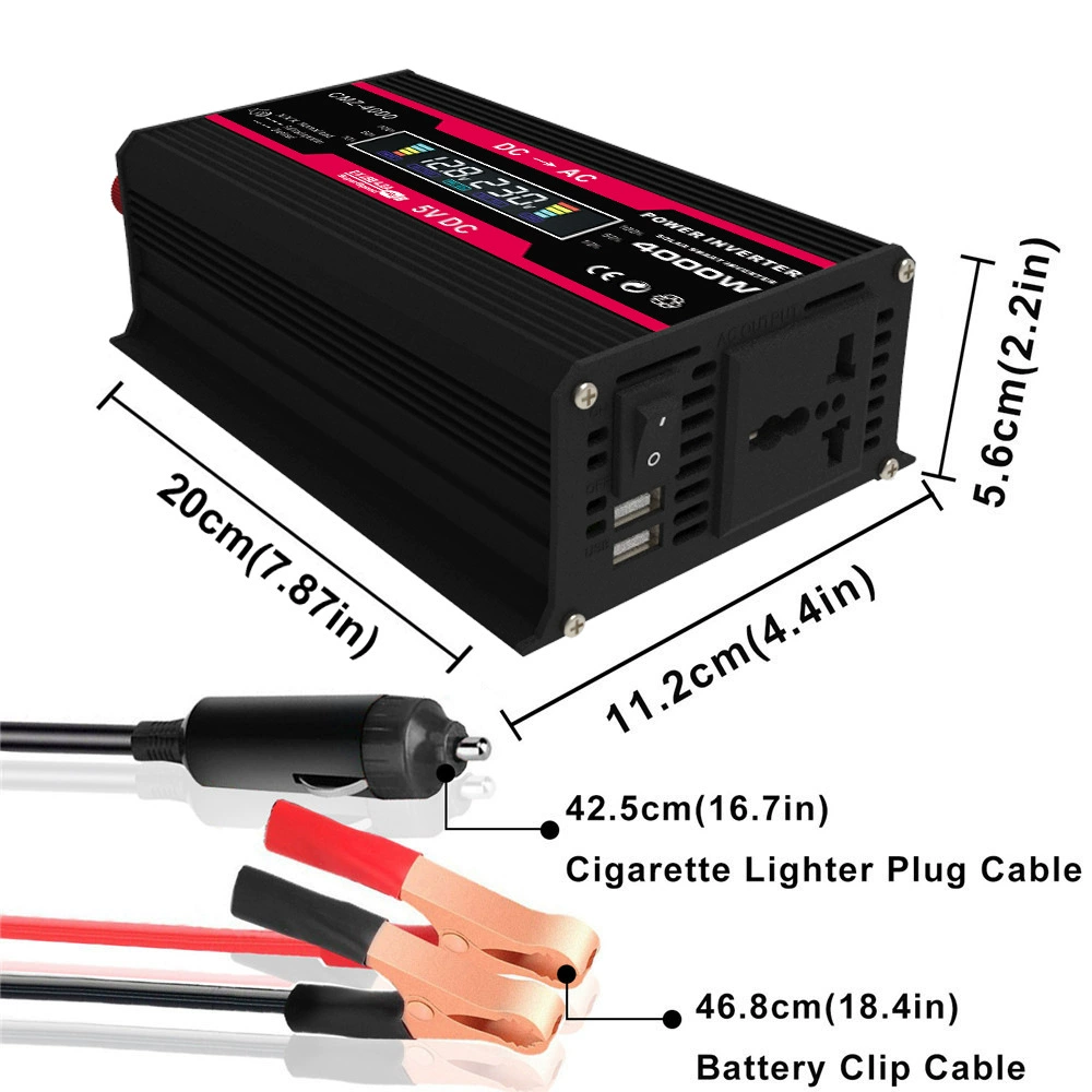 Умное туристическое питание, 12V, 220V