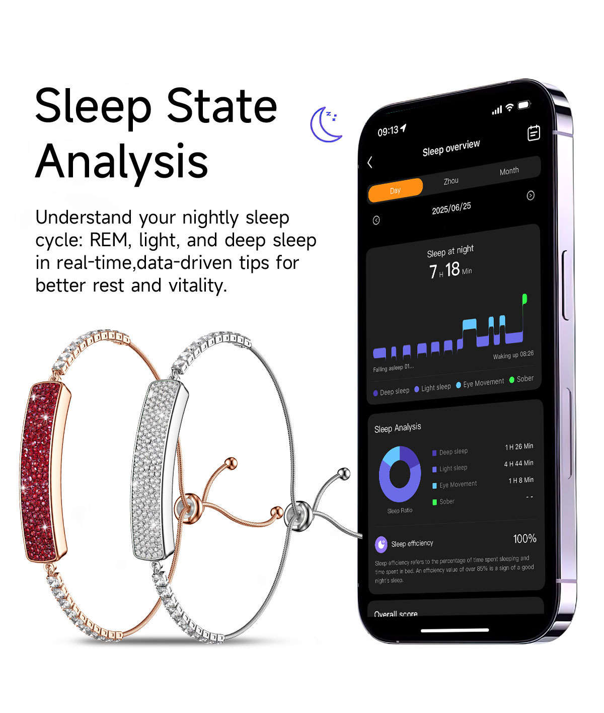 Smartwatch Mit Herzfrequenz- Und Blutsauerstoffmessung Schlafanalyse_voghion.com
