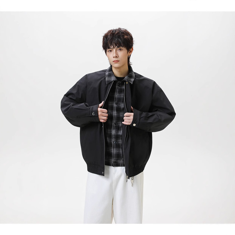 Eon Modish 25冬季New实拍美式复古假两件棉服外套|undefined