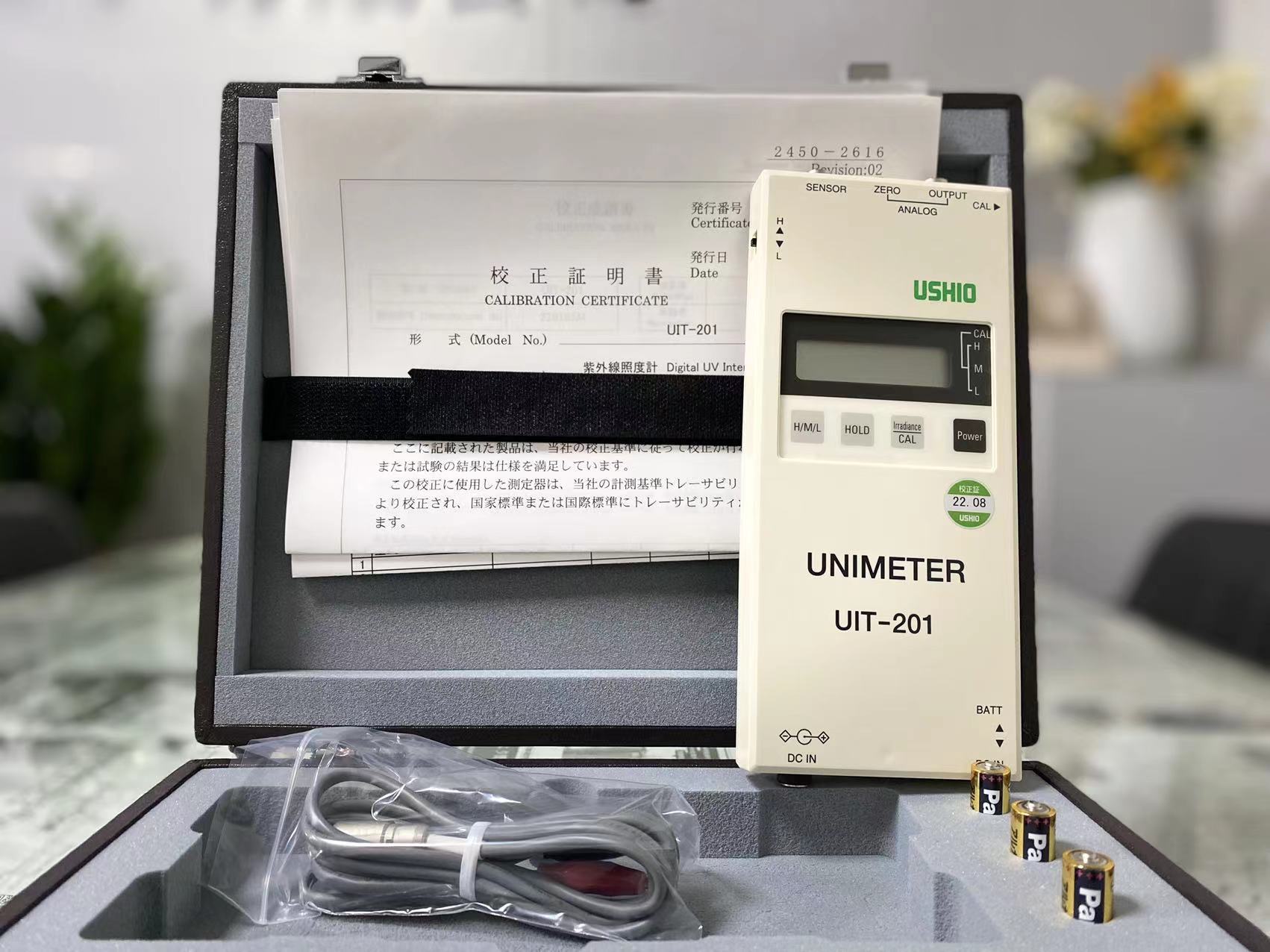 USHIO牛尾UV紫外线照度计UIT-250能量计光亮计UVD-S365