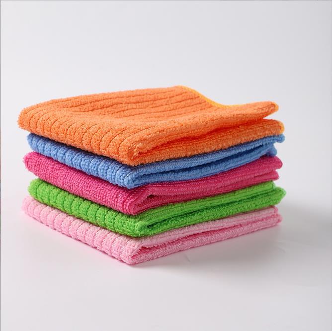 in stock Daily Superfine Cellulose Color Striped Rag Easy Cleaning Kitchen Dish Cloth Cleaning Cloth Source Factory in stock Daily Superfine Cellulose Color Striped Rag Easy Cleaning Kitchen Dish Cloth Cleaning Cloth Source Factory