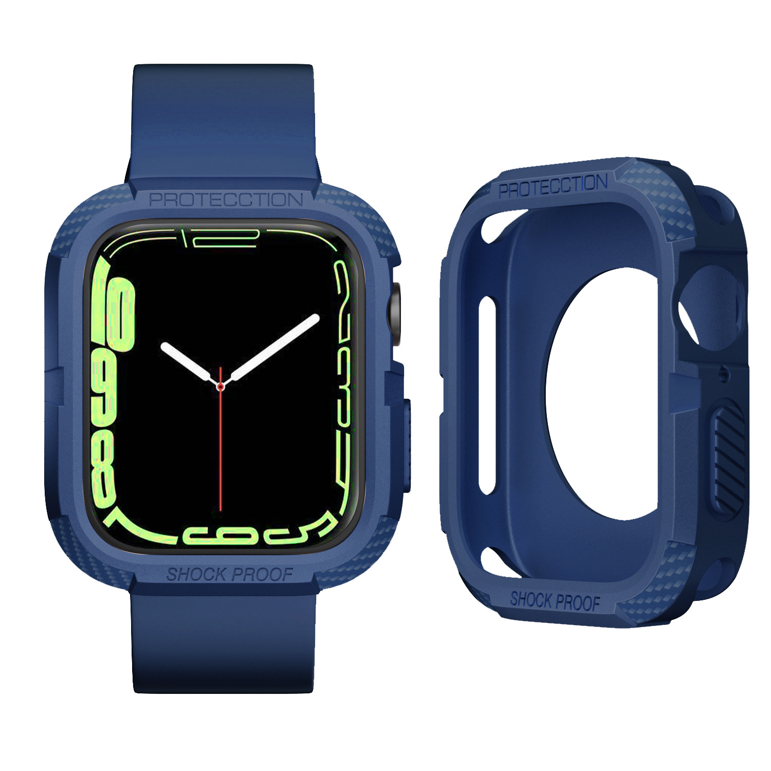 Aplicable a Apple Watch8 generación funda protectora Apple caso TPU resistente a la caída iwatch34567 generación reloj caso
