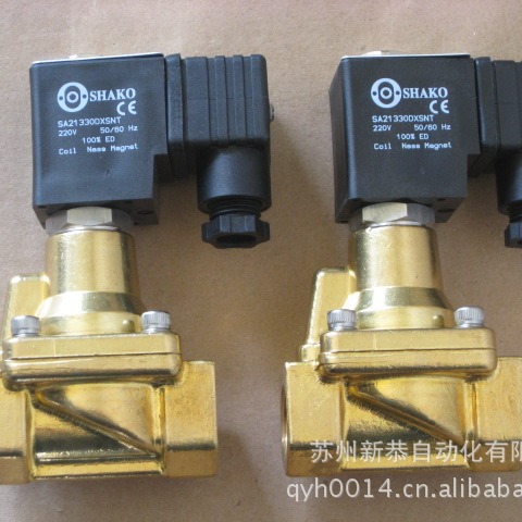 SHAKO新恭电磁阀PU225S-04/06高温电磁阀13-30220 NASS Magnet