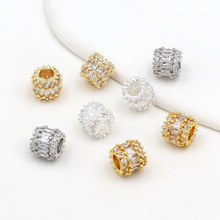 ��ɫ14K������ʯ�ʹ��D�\Ͱ�������ֹ�DIY������Ʒ���C45