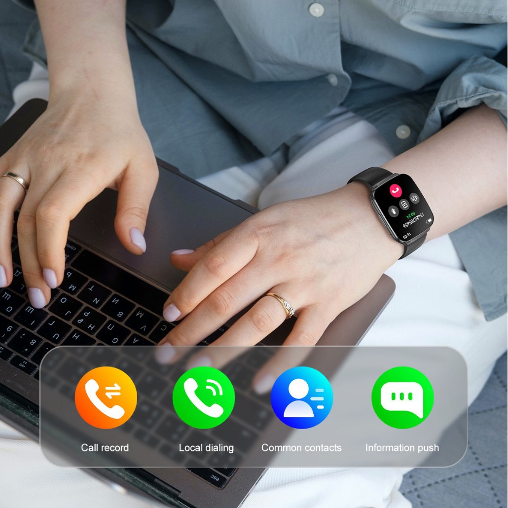 Ventas transfronterizas calientes Y2 reloj inteligente Bluetooth llamada Bluetooth asistente de voz monitoreo del sueño reloj deportivo