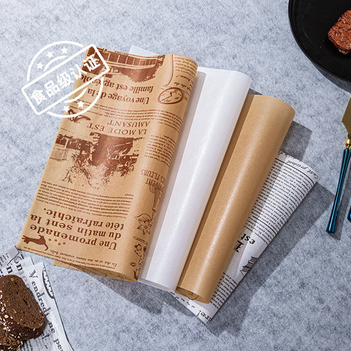 Oil-absorbing paper for home baking, silicone oil paper for air fryer, oven, barbecue, food grease separator paper, oil-resistant paper manufacturer