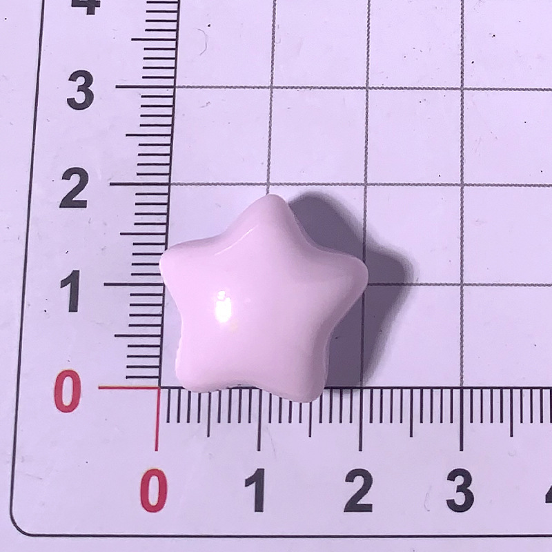 Accesorios de resina de color caramelo penta diy accesorios de cabello abrazaderas de cabello botones de zapatos dulces lindos gordo color penta