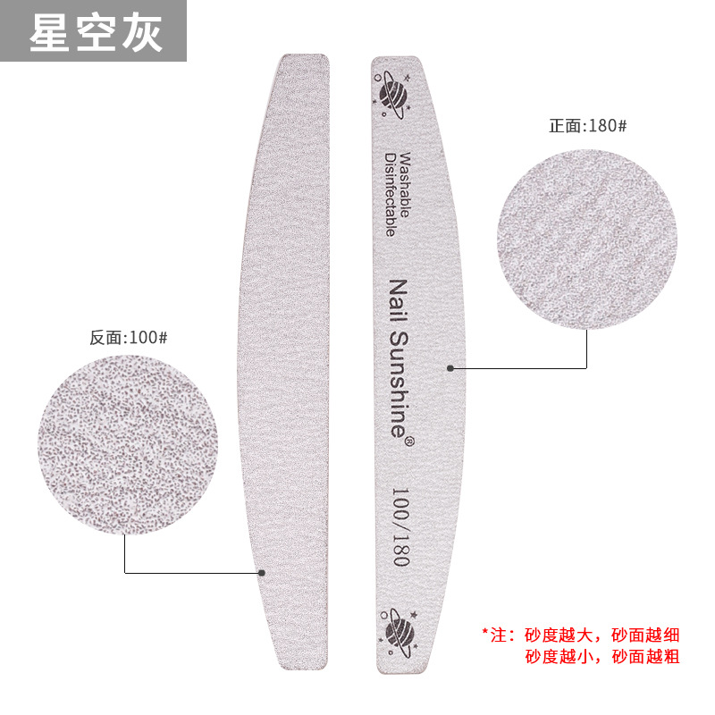 Nuevo arte de uñas curvo de media luna transfronterizo