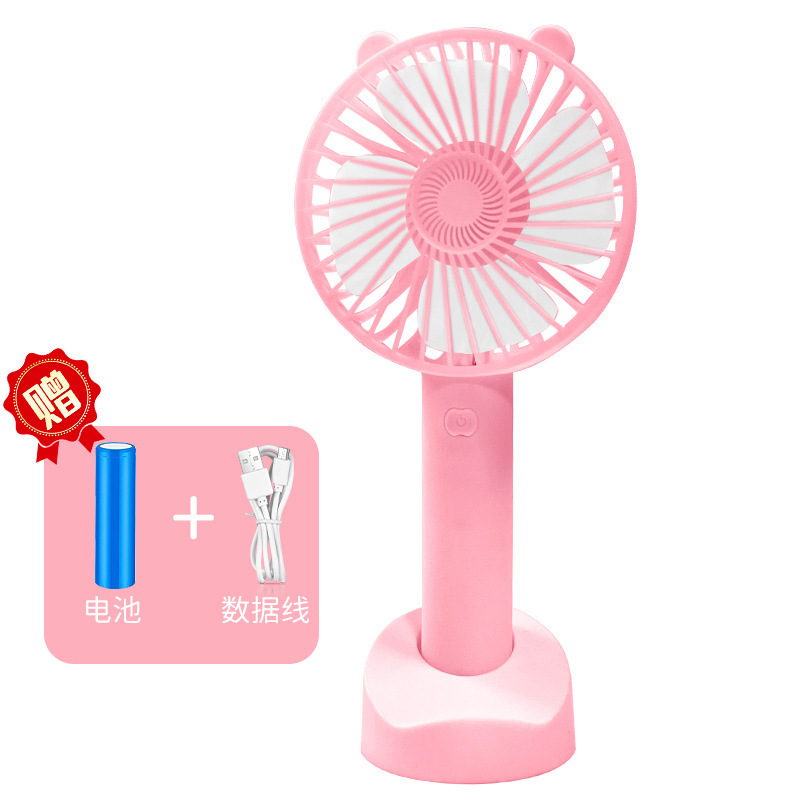 Ventilador de mano modelo de carga de ventilador pequeño usb con pantalla digital Mini ventilador de mano certificado KC/PSE 5 archivos al por mayor