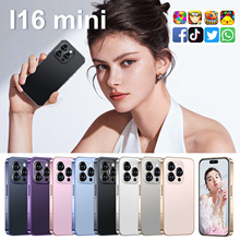 热销ozon跨境手机I16 MINI 一体机卡片机4G+64GB安卓智能手机学生