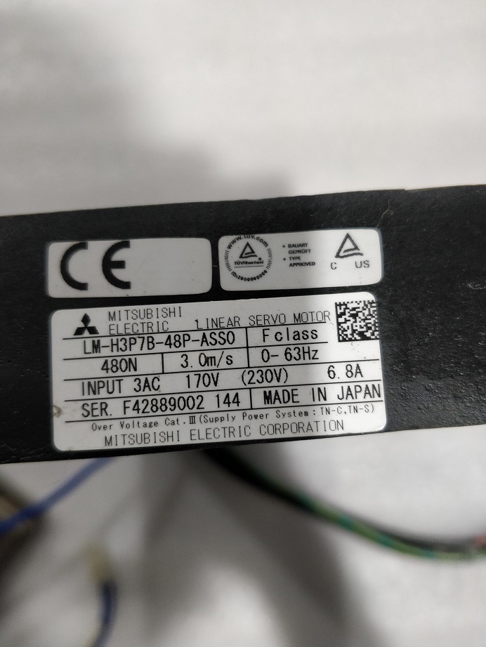 三菱 LM-H3S70-480-ASS0 LM-H3P7B-48P-ASS0 直线电机 原装件