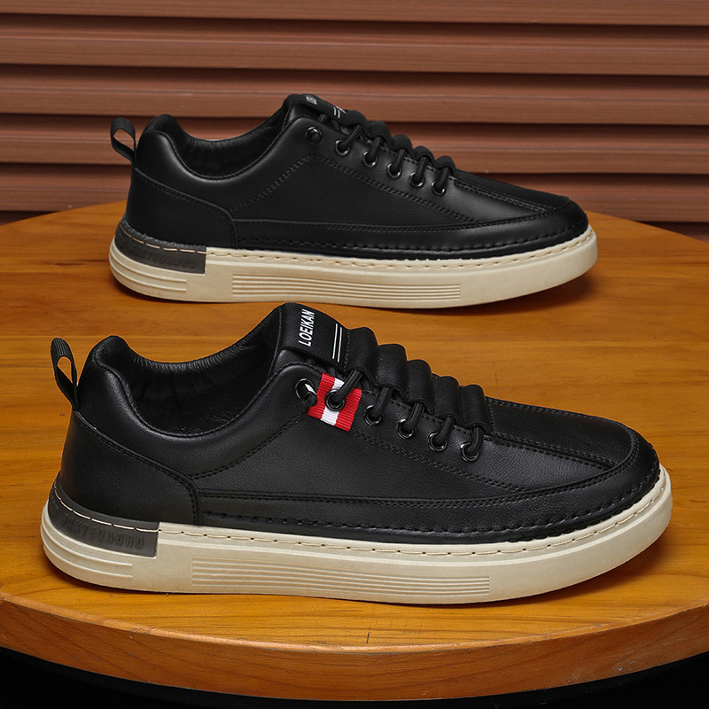 Zapatillas de deporte de gran tamaño, primavera de 2025, nuevos zapatos de hombre, zapatillas de deporte casuales de todo fósforo, zapatos blancos para hombre, zapatos de negocios, comercio exterior