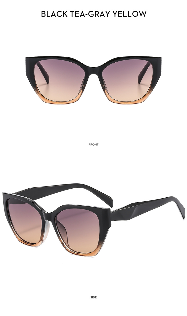 52g Weight Full Frame Glasses Structure Sunglasses Classification PC, UV400 Protection Lens Material Special-Shaped Mirror Glasses Style Holiday, Travel Occasion Solid Color Pattern All Seasons Season Women's Gender Simple Style, Classic Style Style Simple Style Classic Style Solid Color PC UV400 Protection Special-Shaped Mirror Full Frame Women's Sunglasses 19