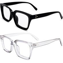 H 48522 Fashionable Glasses with Rice Nail Design �׶�ƽ�⾵