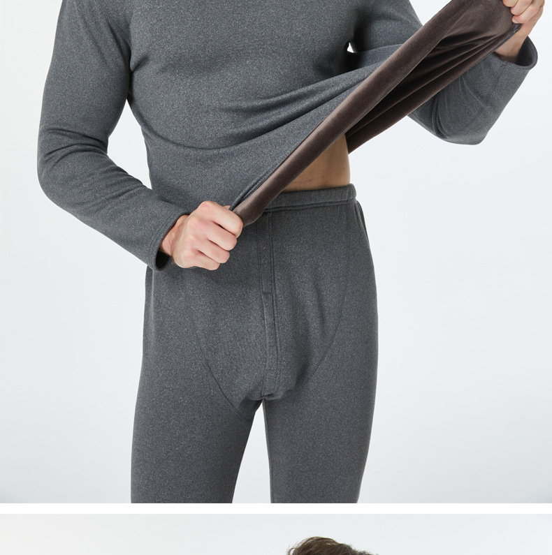 加绒保暖套装超柔_17