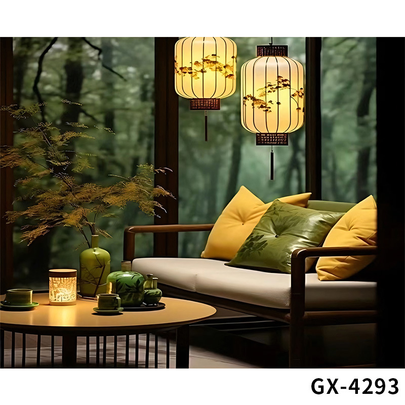 Paño de fondo de transmisión en vivo Nuevo estilo chino sala de transmisión en vivo pared de fondo diseño de escena tridimensional 3d accesorios de fotografía sentido avanzado