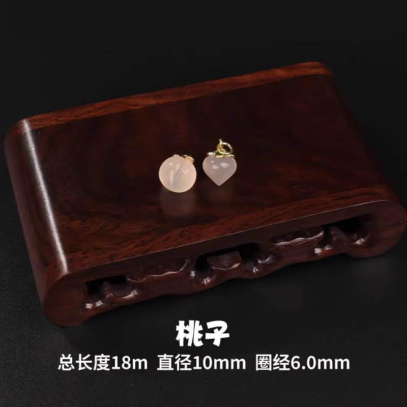 天然水晶アクセサリー 蓮の実型小ペンダント 和田玉小ペンダント飾り 小滴溜手飾りDIYアクセサリー|undefined