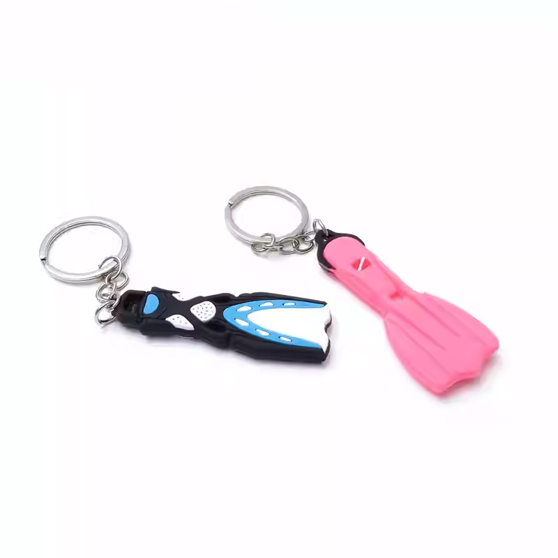 Diving Doll Figurine Keychain Flippers 3D Cartoon Creative Pvc Keychain Custom Car Key Logo Diving Doll Figurine Keychain Flippers 3D Cartoon Creative Pvc Keychain Custom Car Key Logo