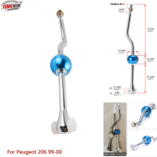 跨境改装短行程换挡器M10X1.25变速齿轮杆适用于标致206 99-00