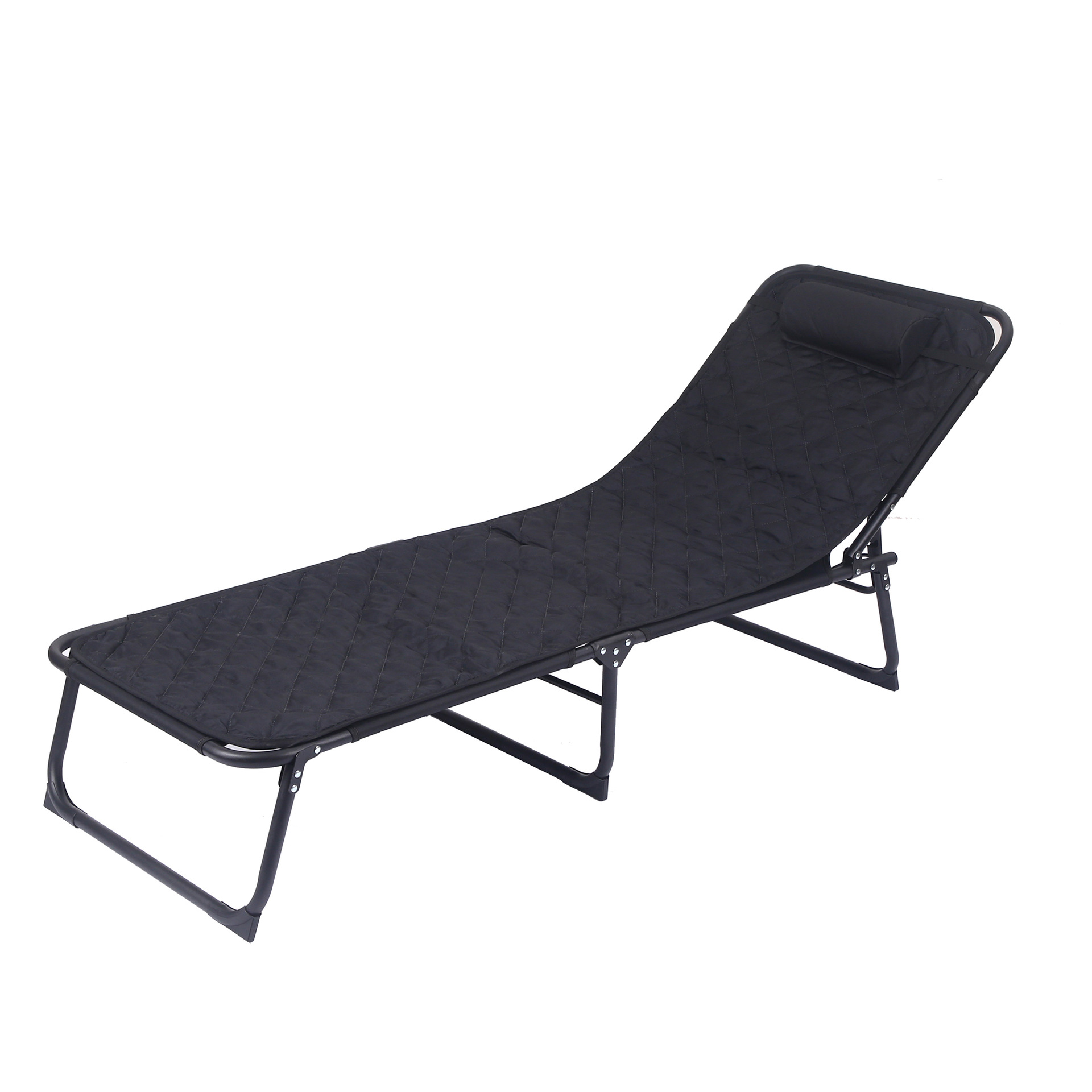 Cama plegable individual portátil para exteriores, tumbona plegable simple para ocio, ideal para oficina, venta al por mayor.