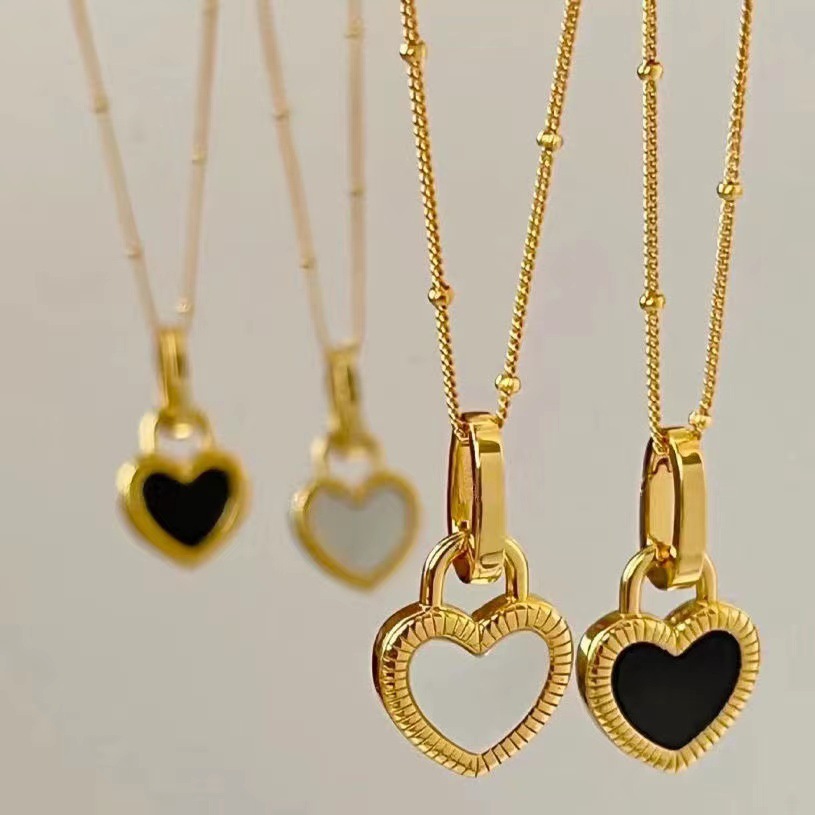 Fashion Heart Shape Alloy Plating Women's Pendant Necklace 1 Piece display picture 1