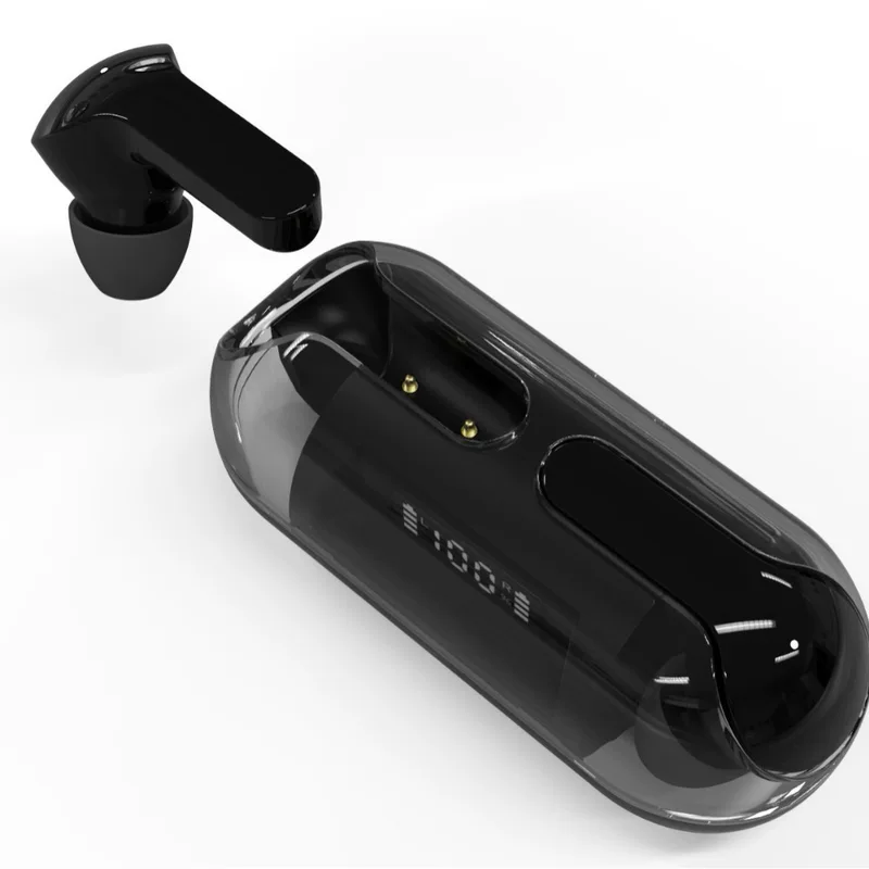 Прозрачные беспроводные наушники Bluetooth A06 F80 мини взрыв-экспортной границы номер, показывающий TWS спортивный Bluetooth наушники F20