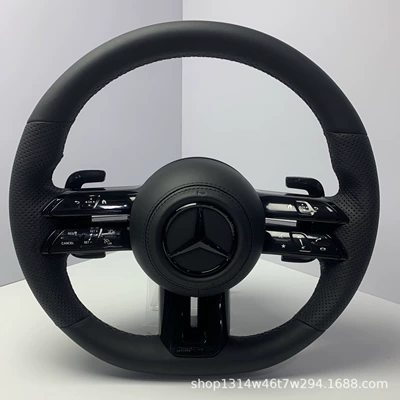 Suitable for Mercedes-Benz Sports Dragonfly-Style Steering wheel - leather-dragonfly-style